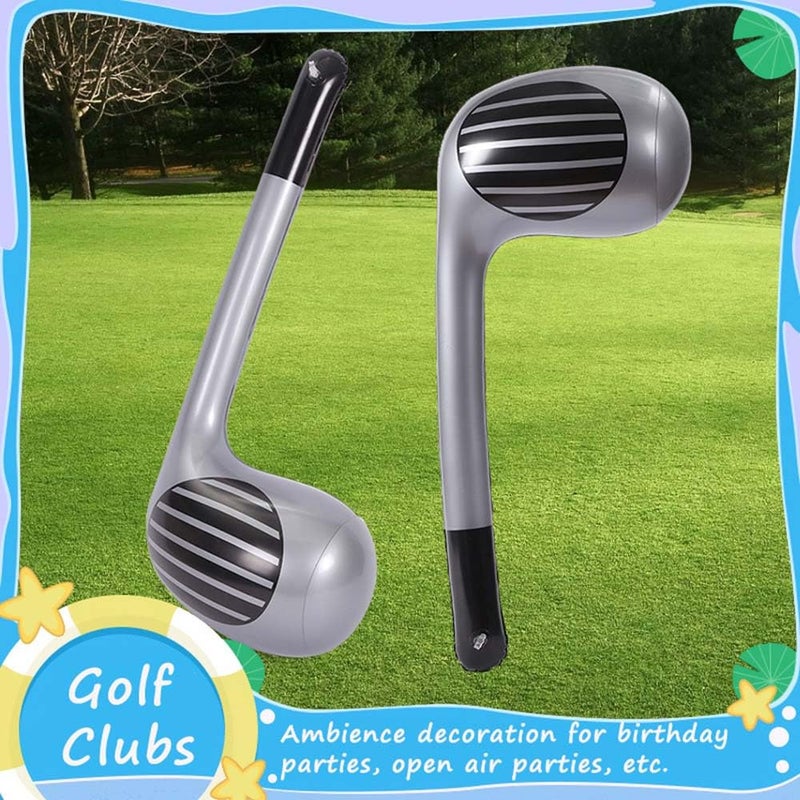 Yowget 15Pcs Golf Balloons Sports Birthday Party Decorations Include 13Pcs 18 inch Balloons & 2Pcs Golf Club,Golf Themed Party Decorations for Boys - Image 3