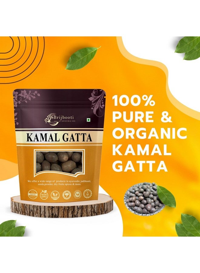 BIRJU MAHAVIR Brijbooti Kamal Gatta -(100 Gm) | Nelumbo Nucifera Gaertn - Lotus Seeds Kamal Gatta For Puja & Havan Kamalgatta Kamal Kakdi  - Image 5