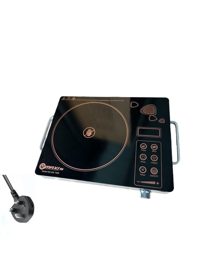3500W Infrared Induction Cooktop, Electric Stove Burner, Electric Hot Plate, Single Electric Cooktops Countertop Stoveck