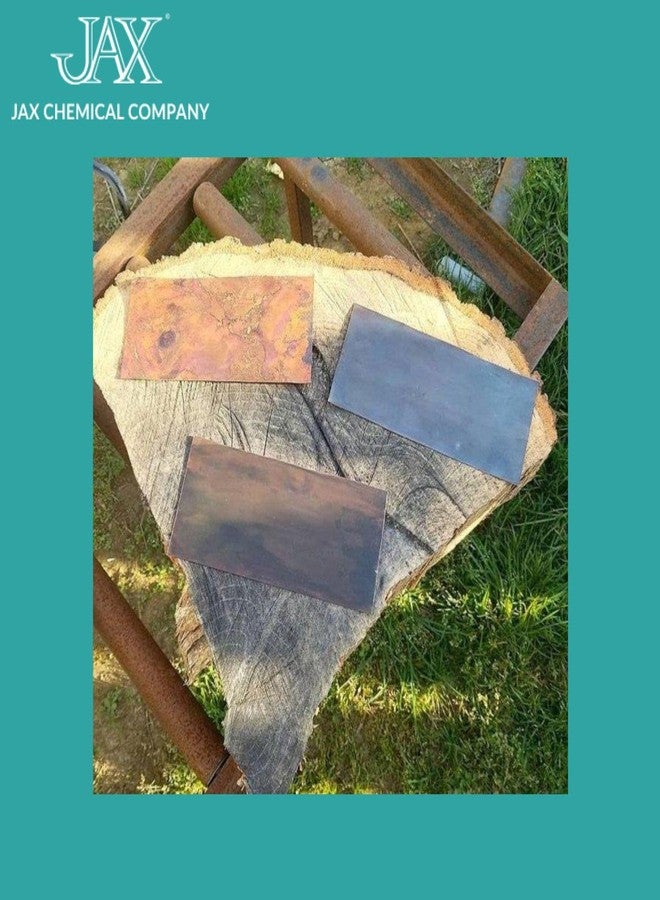 Jax محلول طلاء النحاس JAX - محلول إنهاء المعادن - تشطيب عتيق بدون حرارة أو كهرباء - 2 أونصة - Image 5