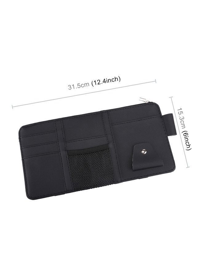 NIBEMINENT Car Sun Visor Card Organizer - Image 3