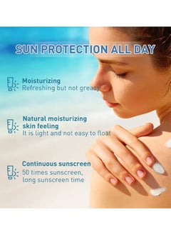 Round Lab Birch Juice Moisturizing Sunscreen, Strong UV Protection, Refreshing Moisturizing Protective Cream, SPF50++++ Whiening Isolation Cream 50ML  - Image 5