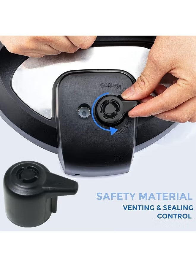YJ Steam Release Handle Steam Valve for InstaPot Duo/Duo Plus 3, 5, 6 and 8 Quart, Mini 3 Qt, Duo50 5 Qt, Duo/Duo Plus 60 6 Qt, and Duo/Duo Plus 80 8 Qt - Image 2