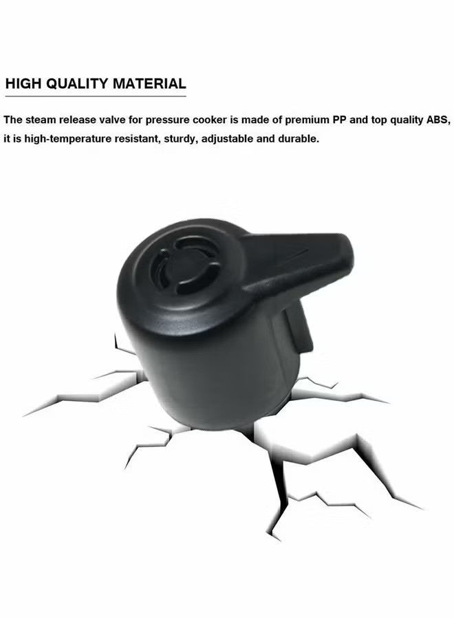 YJ Steam Release Handle Steam Valve for InstaPot Duo/Duo Plus 3, 5, 6 and 8 Quart, Mini 3 Qt, Duo50 5 Qt, Duo/Duo Plus 60 6 Qt, and Duo/Duo Plus 80 8 Qt - Image 4