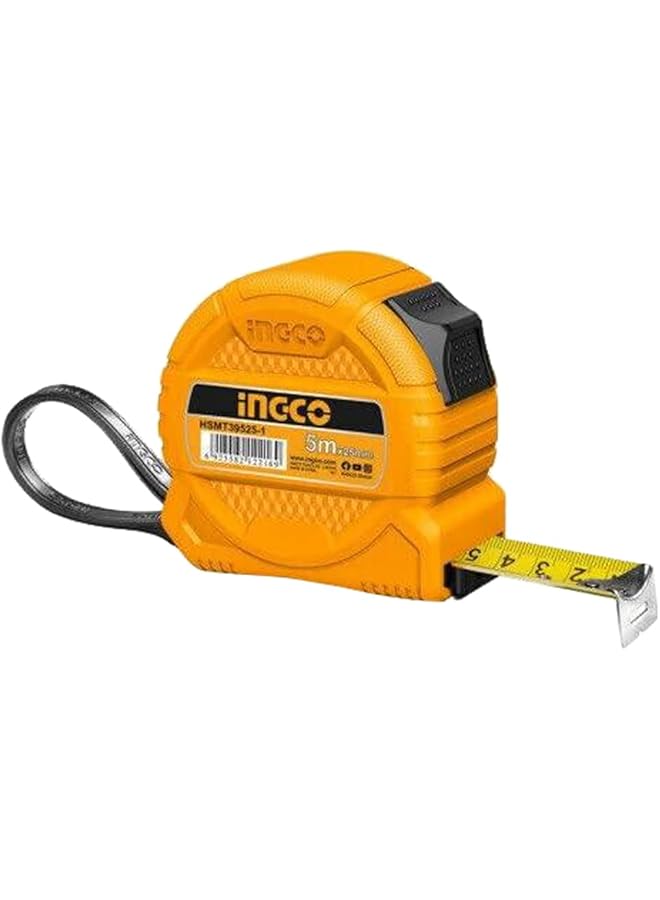 INGCO Hsmt39525 1 Measuring Tape 5 M X 25 Mm Size - Image 1