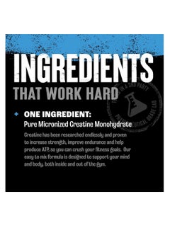 UNIVERSAL NUTRITION Animal Micronized Creatine Monohydrate Muscle Building & Recovery Unflavored 300g  - Image 2