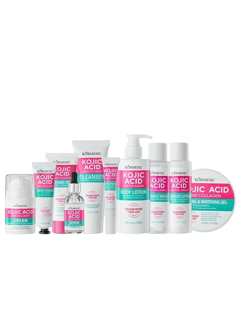 Kormesic Kojic Acid Collagen Face Cream 50g | Moisturizing Repair, Even Skin Tone - Image 5