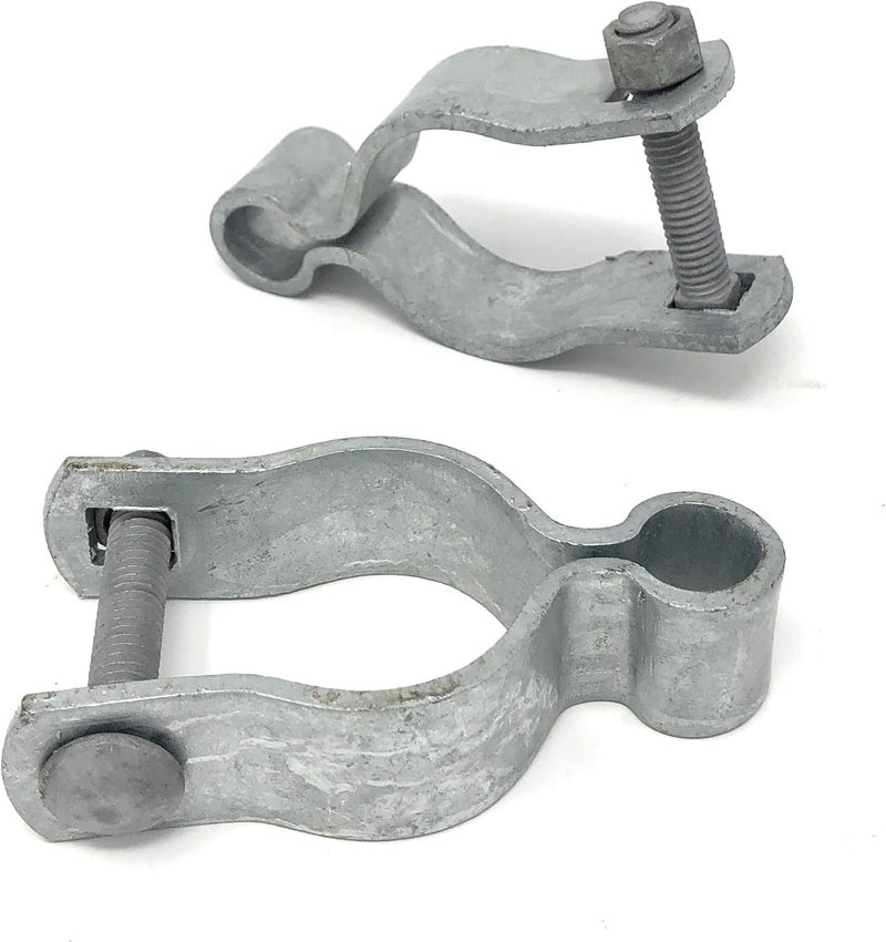 Ozark Fence Female Gate Hinge Pressed Steel High Corrosion Resistance Long Life Span 2 Per Pack Includes Required Carriage Bolt Galvanized Steel 138