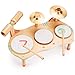 WINGYZ Kids Drum Set for Toddlers AllinOne Montessori Musical Instruments Wooden Music Toys for Baby Neutral Colors Sensory Preschool Drum Kit Birthday Gifts for Boys Girls - Image 2