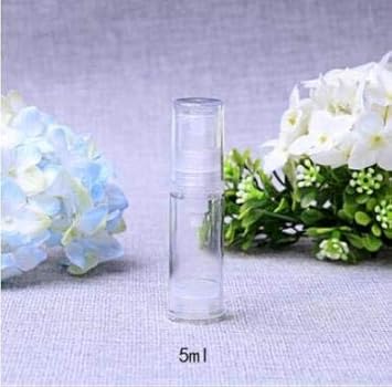 VASANA 6Pcs 5ML017oz Airless Pump Bottle Empty Refillable Plastic Airless Vacuum Pump Cream Lotion Bottle Travel Sample Packing Toiletries Liquid Container for Cosmetic Makeup Clear - Image 4