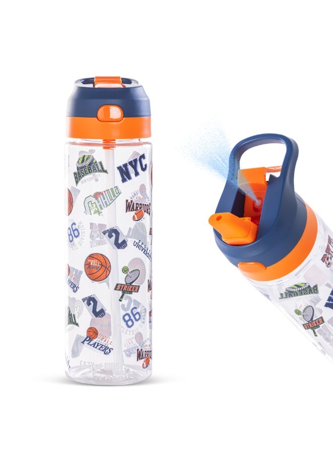 Eazy Kids Eazy Kids 18" Set of 4 Backpack w/ Water Bottle, Lunch Bag and Pencil Case - Basket Ball  - Image 4