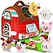 Avesa Baby Toys 612 Months Soft Barn Toy with Stuffed Farm Animals Rattle Montessori Toys for Babies 6 Months Old Sensory Infant Toy Baby Gifts Easter Basket Stuffers - Image 3