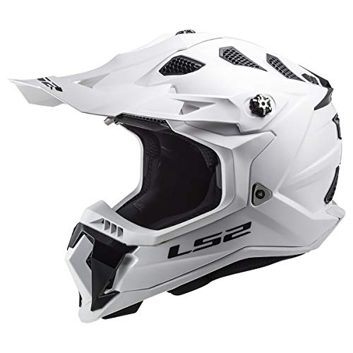 LS2 Helmets MX-Off Road Subverter Evo Helmet (Gloss White - Large) - Image 1
