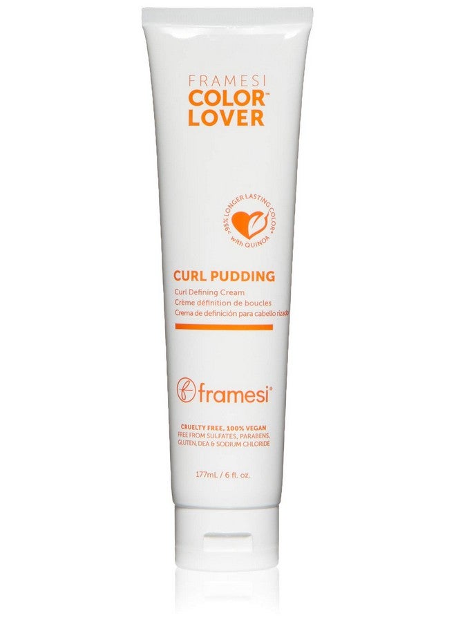 framesi Color Lover Curl Pudding Styling Cream 6 Fl Oz Color Treated Hair Curl Defining Cream - Image 1