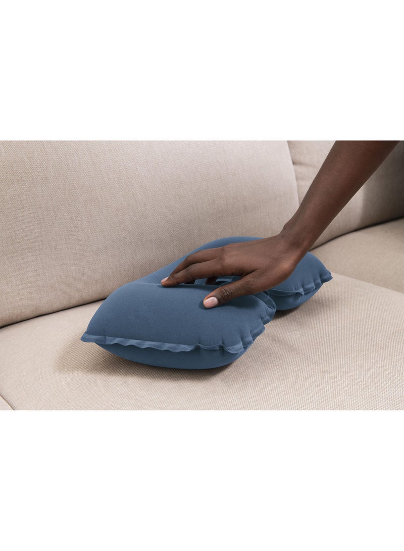 Bestway 37cm x 24cm x 10cm Flocked Air Neck Rest#67006 - Image 2