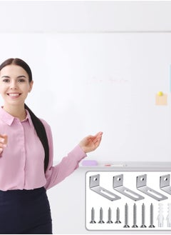 Excefore Whiteboard Installation Kit - 20 Set Wall Hanging Hardware - Hanger Supports, Screws, and Expansion Tubes - Ideal for Whiteboards in School and Office.  - Image 5