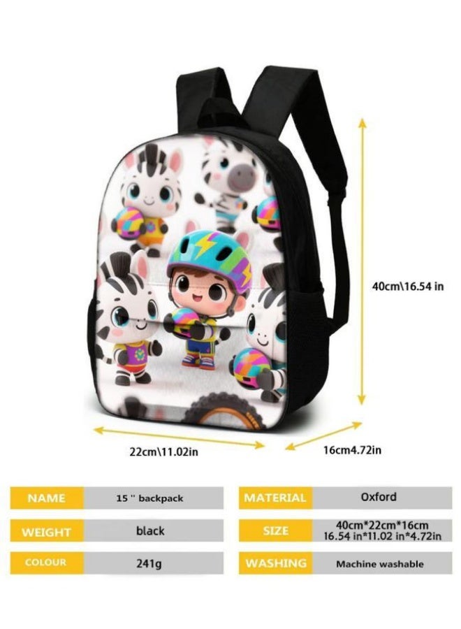 Bright Li Fire Fun cartoon print three-piece surprise online! Outing/Sports/Learning Universal | Cute Design + Super Practical Combination - 12 - Image 5
