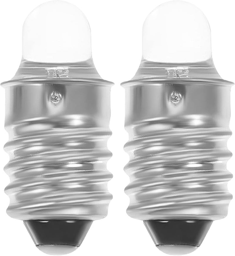 2 قطعة مصابيح يدوية صغيرة LED كما هو موضح لون سهل التركيب بديل لصندوق البطارية مصباح يدوي - Image 2