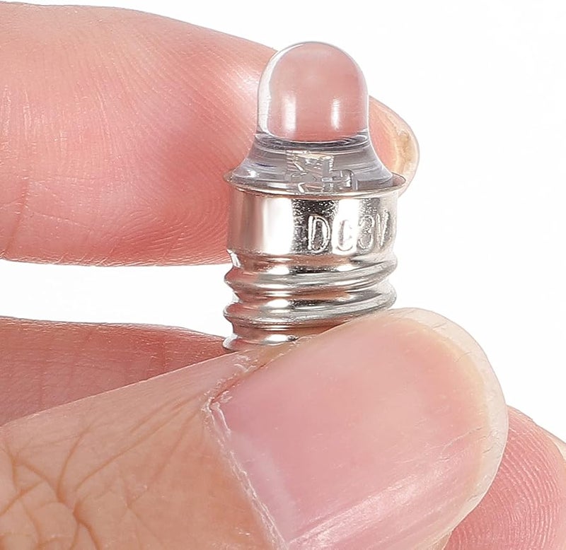 2 قطعة مصابيح يدوية صغيرة LED كما هو موضح لون سهل التركيب بديل لصندوق البطارية مصباح يدوي - Image 5