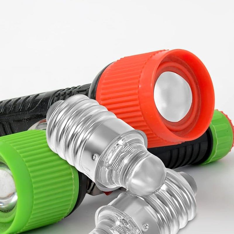 2 قطعة مصابيح يدوية صغيرة LED كما هو موضح لون سهل التركيب بديل لصندوق البطارية مصباح يدوي - Image 4