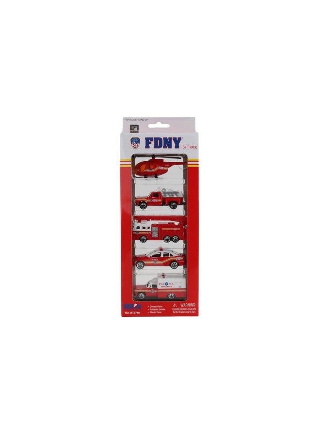 Daron FDNY Vehicle Gift Set, 5-Piece - Image 2