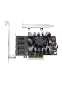 Thoraya 4 Port 2.5Gbps PCIe Network Card RTL8125B Flexible Adaptation Gigabit PCIe Ethernet Network Card for Linux for Windows  - Image 1