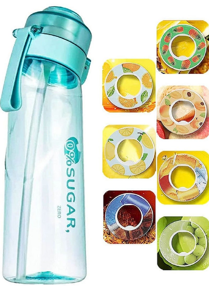 Gerenic - Air Water Bottle Flavour Pods Pack With 7 Flavour Pods 650ml Fruit Fragrance Scented Water Cup BPA Free 0% Sugar For Fitness And Outdoor - Image 1