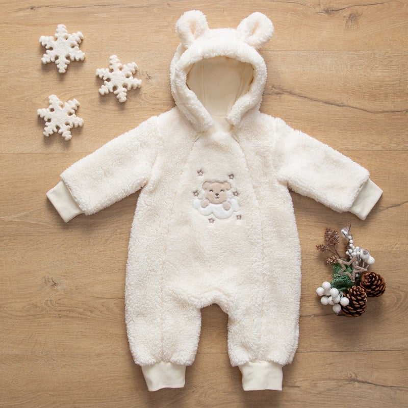 Sarebaby Fluffy Series Winter Baby Sleeping Bag 100% Natural Cotton Lined Special Fabric Unisex 2.0 Tog  - Image 2