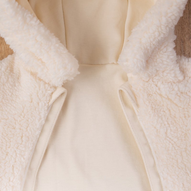 Sarebaby Fluffy Series Winter Baby Sleeping Bag 100% Natural Cotton Lined Special Fabric Unisex 2.0 Tog  - Image 5