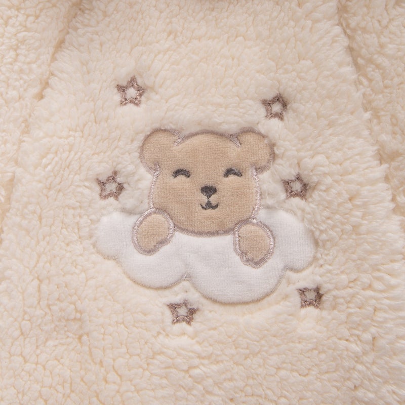 Sarebaby Fluffy Series Winter Baby Sleeping Bag 100% Natural Cotton Lined Special Fabric Unisex 2.0 Tog  - Image 3