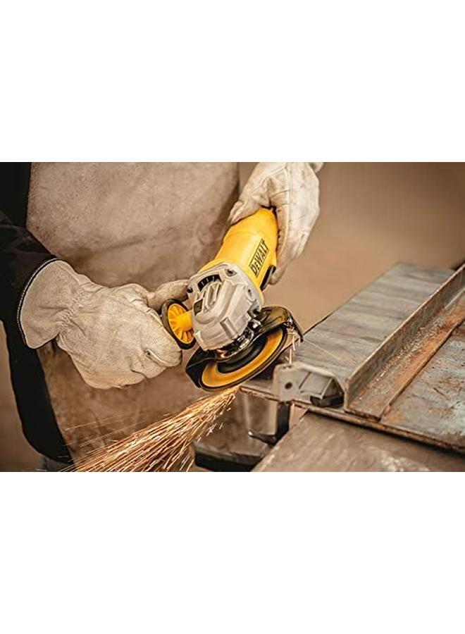 DEWALT 115Mm 1200W Paddle Switch Small Angle Grinder Yellow Black Dwe4212 B53 Year Warrnty - Image 2