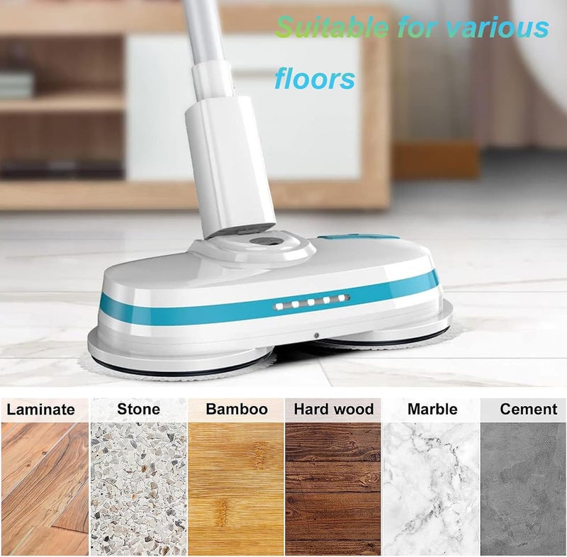 DFsucces Microfibre Floor Mop for Cleaning Floors,6 Pcs Heavy Duty Microfibre Wet Dry Cleaning Mop Pad , Floating Mop Pads, Flat Floor Mop ,for Wet Dry Floor Cleaning Hardwood Laminate Floor - Image 4