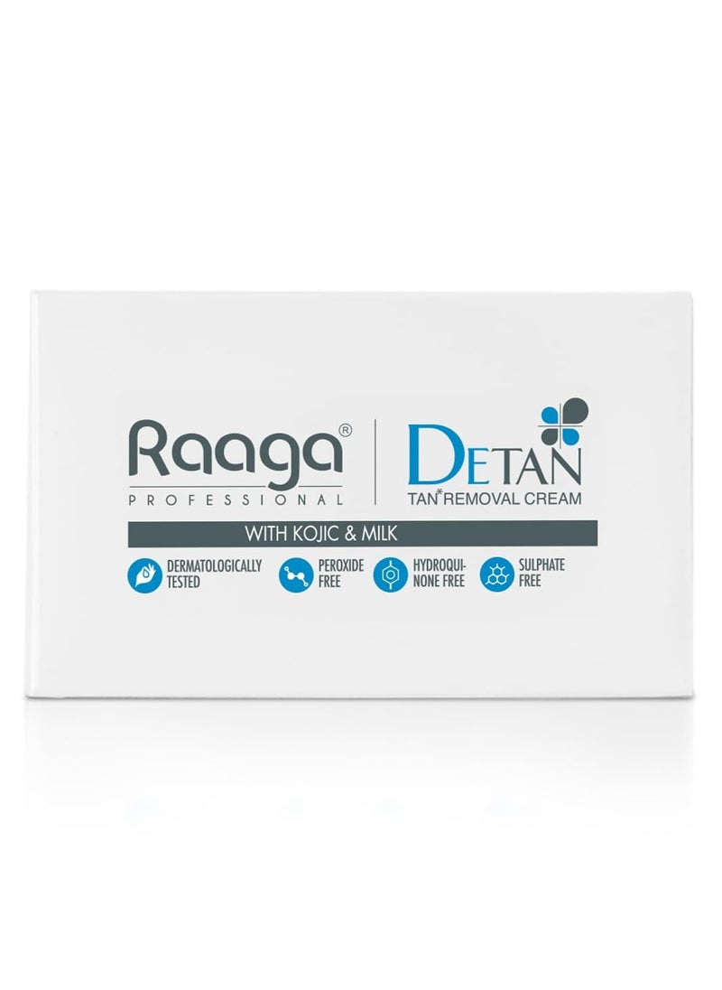 RAAGA PROFESSIONAL - Raaga Professional DeTan Tan Removal Cream 12g Pack Of 6 - Image 1