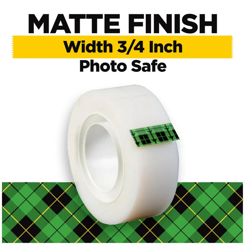 Scotch Magic Tape, 1 Roll, Numerous Applications, Invisible, Engineered for Repairing, 3/4 x 1000 Inches, Boxed - Image 2