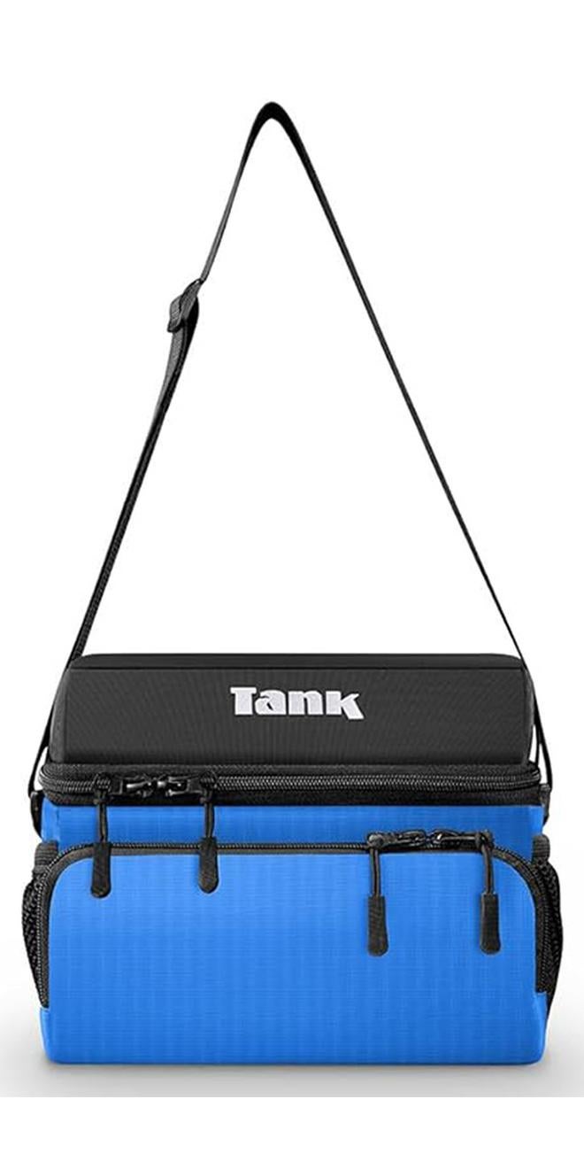 Tank Insulated Thermal Bag 6L, Blue & Black - Image 1