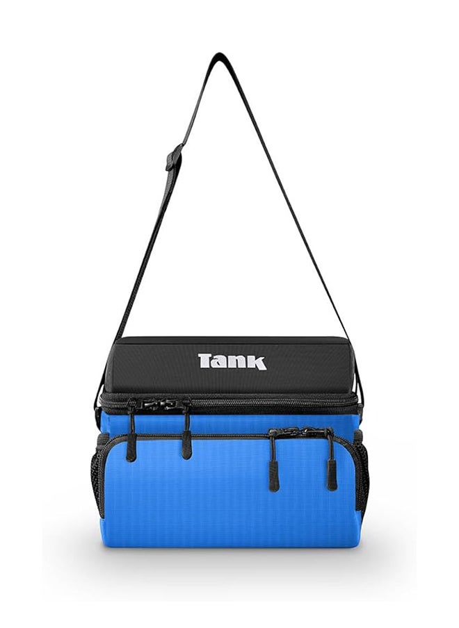 TANK - Tank Insulated Thermal Bag 6L, Blue & Black - Image 1