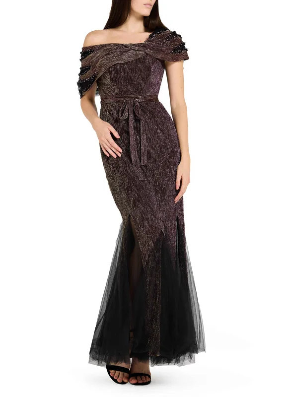 Amri Embellished mermaid Dress