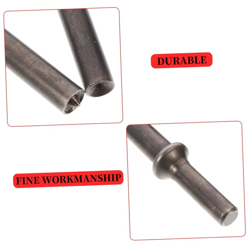 Heavy Duty 2 Pcs Air Rivet Hammer Set Pneumatic Tool Easy to Install Durable - Image 3