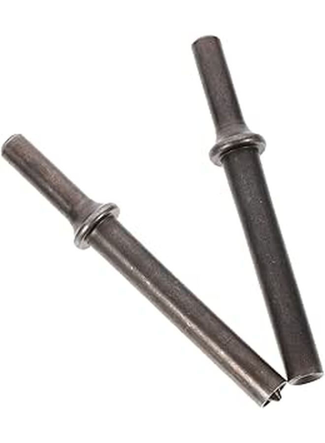Heavy Duty 2 Pcs Air Rivet Hammer Set Pneumatic Tool Easy to Install Durable - Image 1
