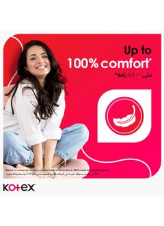 Kotex Kotex Maxi Protect Thick Pads, Normal Size Sanitary Pads with Wings, 60  - Image 5