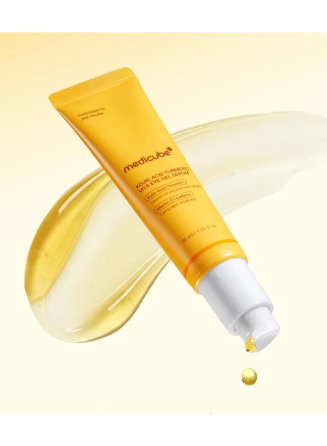 Medicube  Medicube-Kojic Acid Turmeric Vita Eye Gel Serum 30Ml for Women | Best Price UAE