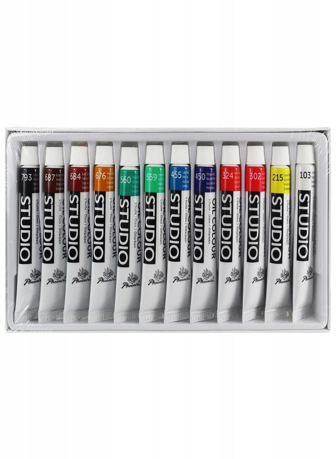 PHOENIX Oil Color Paint Set Of 12 Tubes X 12 Ml - Non-Toxic Paints For Kids, Students, Beginners & Artists - Image 4