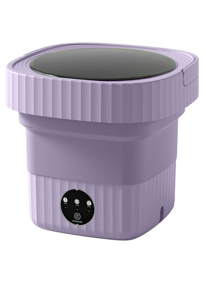 دينكس غسالة صغيرة محمولة قابلة للطي 11 لتر مع مجفف دوار للتنظيف بالموجات فوق الصوتية والتعقيم مع سلة تصريف - Image 1