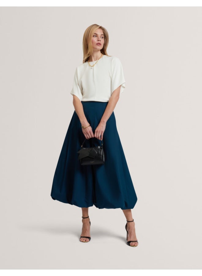 Ted Baker Seam Detail Bubble Midi Skirt - Image 2