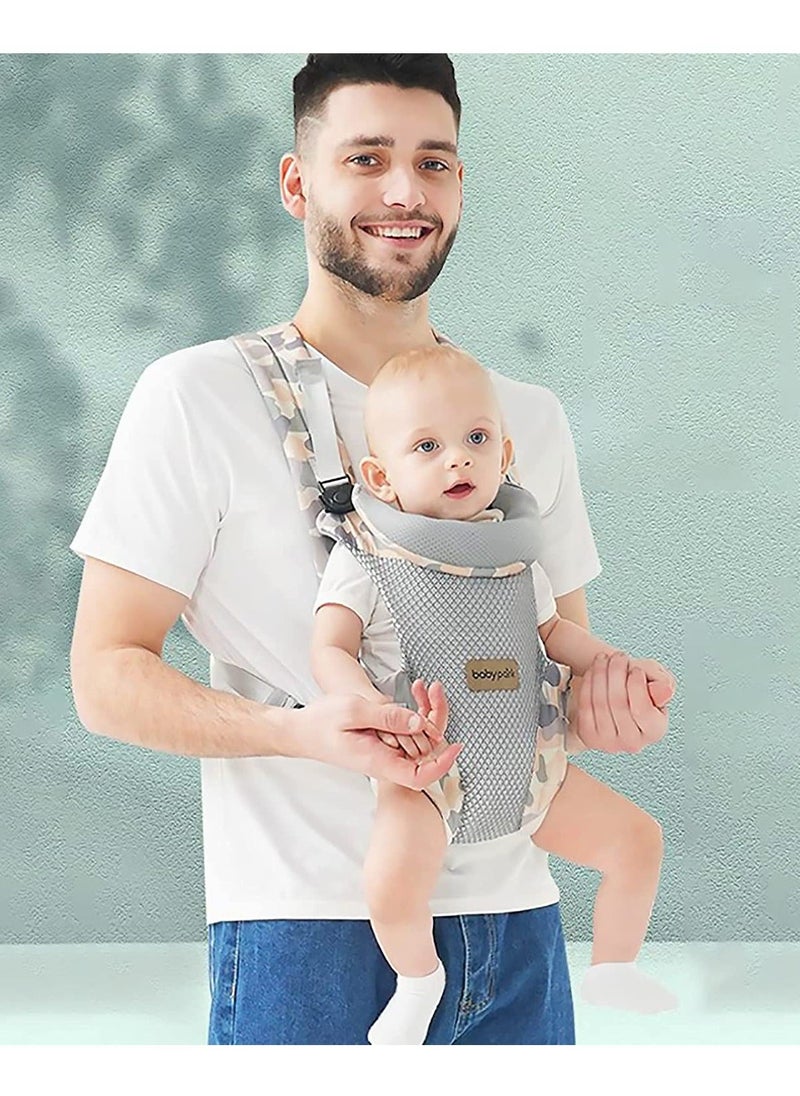 Y&D - Baby Carrier, Lightweight Breathable 4-in-1 Infant Convertible Front and Back Child Carrier Backpack, Multi-Function for Newborn Toddler 0 to 36 Months - Image 1