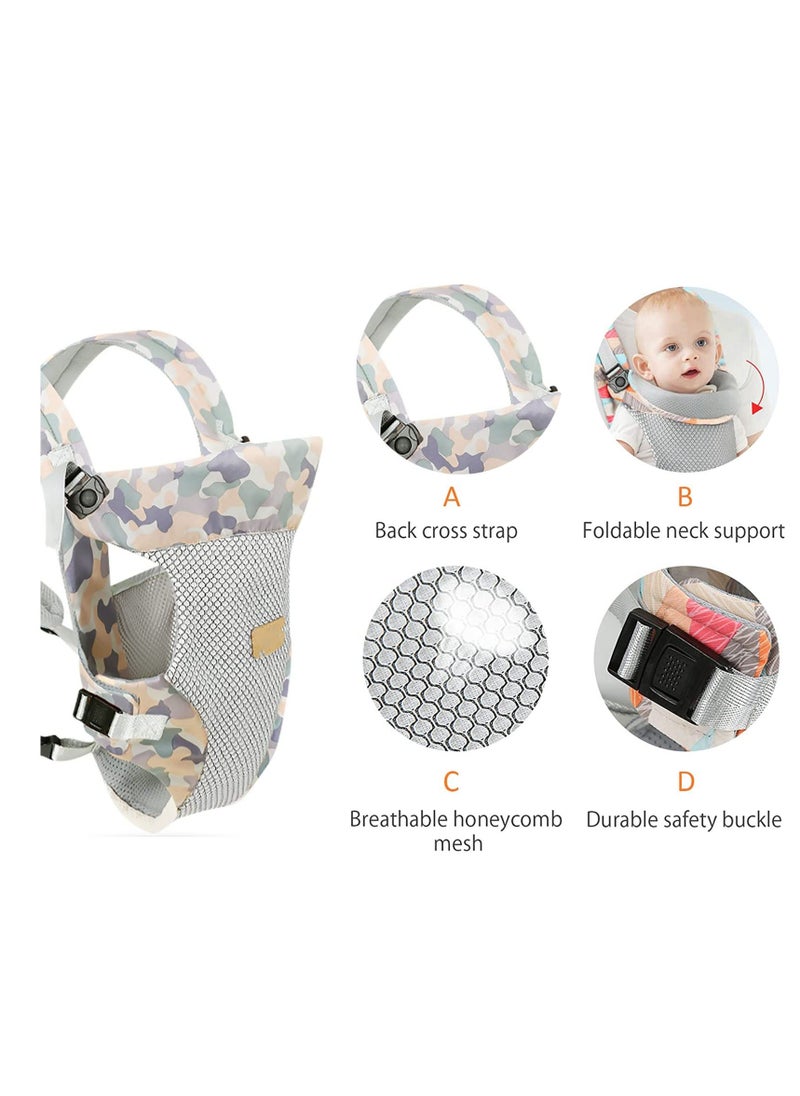 Y&D - Baby Carrier, Lightweight Breathable 4-in-1 Infant Convertible Front and Back Child Carrier Backpack, Multi-Function for Newborn Toddler 0 to 36 Months - Image 1