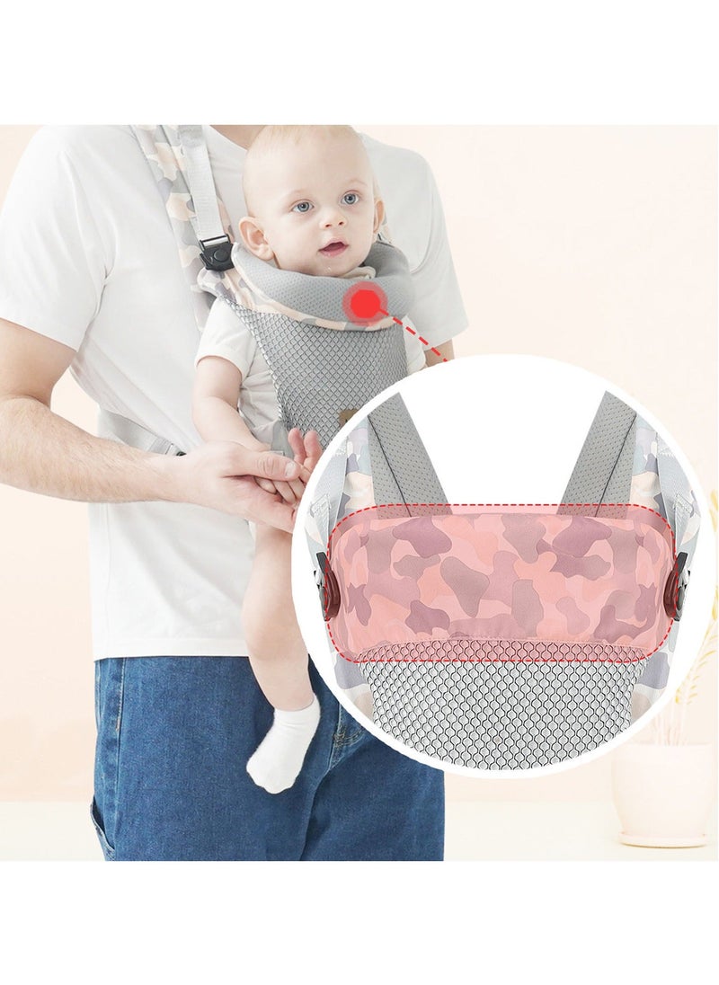 Y&D - Baby Carrier, Lightweight Breathable 4-in-1 Infant Convertible Front and Back Child Carrier Backpack, Multi-Function for Newborn Toddler 0 to 36 Months - Image 1