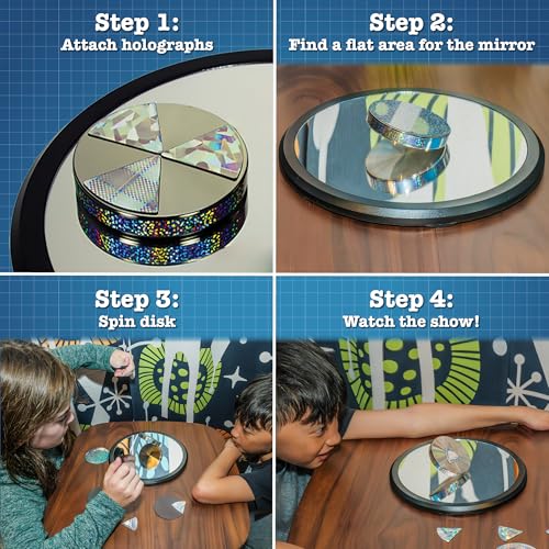 Toysmith Euler’s Disk – Create A Hypnotic Display of Light & Sound- Science Desk Decor for Home and Office – Physics Toys for Adults & Kids 8+ - Image 5