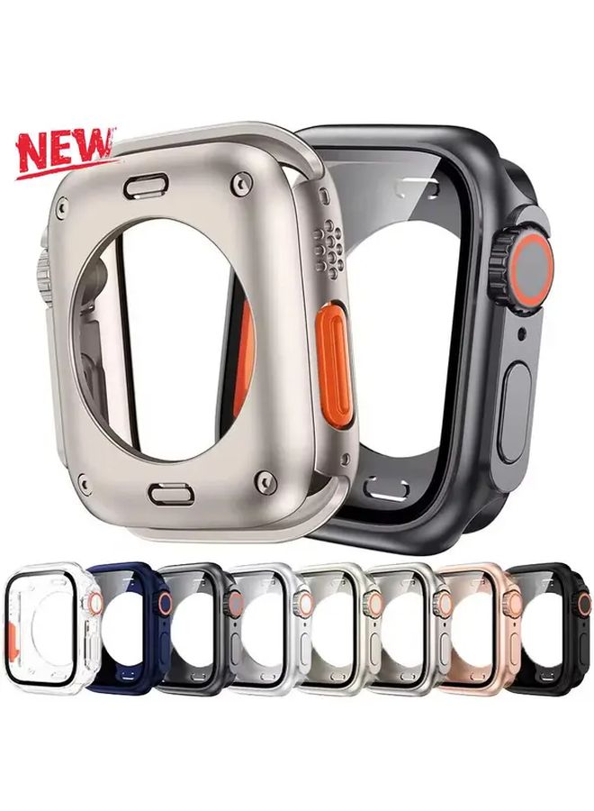 Transparent 41mm Ultra Screen Guard Durable PC Hard Case For Apple Watch - Image 1