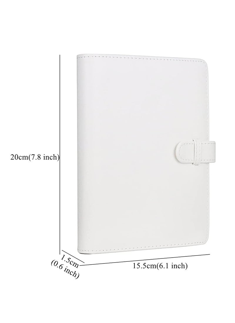 ZIKKON ZIKKON 128 Pockets Lock Photo Album Compatible with Fujifilm Instax Mini 12 11 90 70 99 9 8S 8 7S Instant Camera Polaroid Snap SnapTouch PIC300 Z2300 Mint Zip Instant Camera Printer Ice White  - Image 5